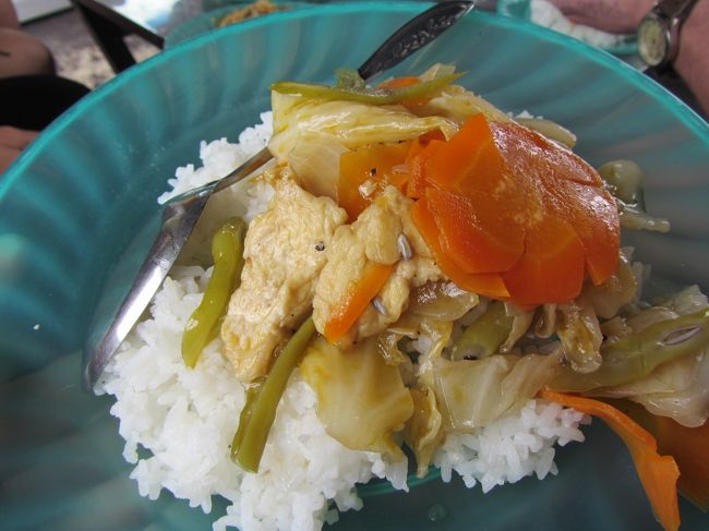 船で昼ご飯、美味しかった！！！<br /><br />