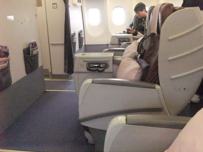 マイル発券してからＣＩに電話して１Ａをゲット！<br />