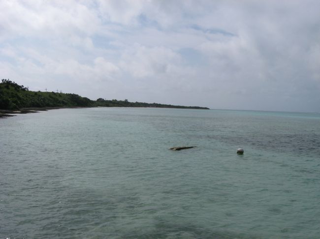 西桟橋からコンドイビーチ方面を望む。