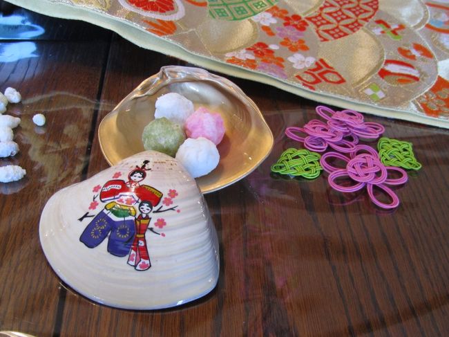 <br />貝の中に…