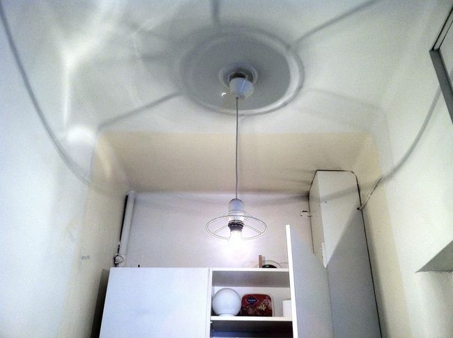 キッチンの天井。