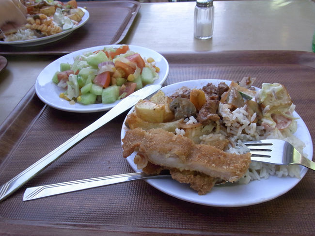 ハンガリーは、場所柄ちょっとトルコっぽい料理もあった。