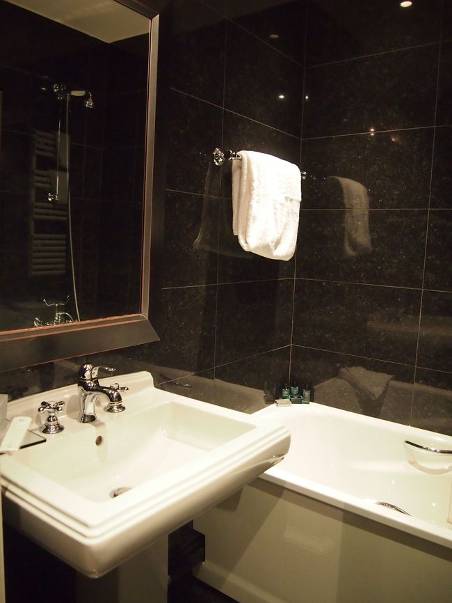 水回り。これまたキレイでした。<br /><br />浴槽は絶対に欲しかった…！ただ、海外の浴槽はつかることを目的にしてないから浅い…！！それでも毎日入浴剤入れて浸かってました。