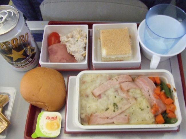 こちらは母の機内食。<br /><br />初めての台湾をとても満喫することができました〜(*＾▽＾*)<br />また絶対行きたいです♪<br />今度は台北市内をもっと散策したいです☆