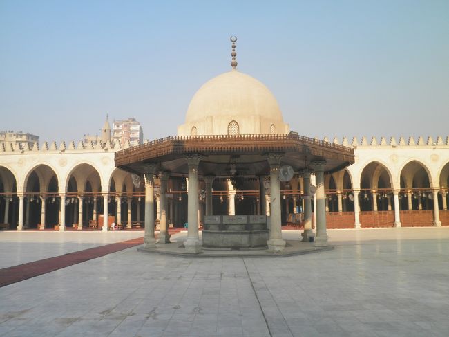 素晴らしい中庭ですね。