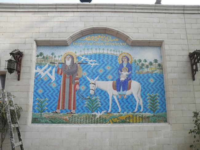 このようなモザイクがいっぱい描かれていました。