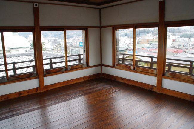 望楼<br /><br />東海館の一番高いところ。四方に伊東の街並みが見渡せる。