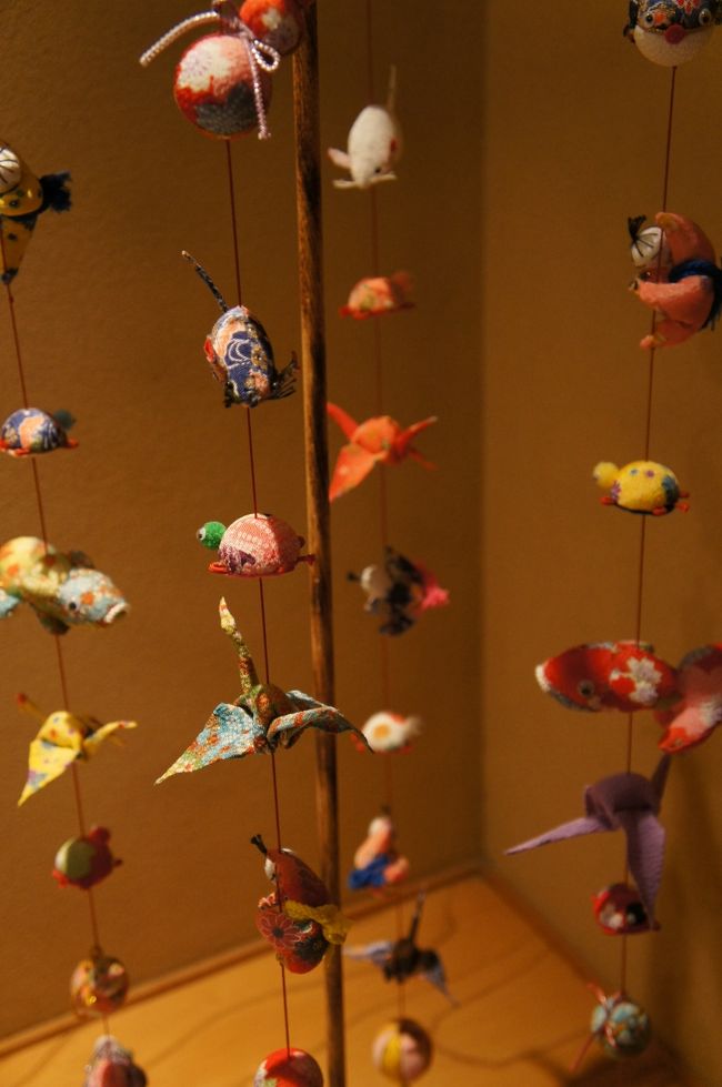 ここにも可愛い吊るし人形。