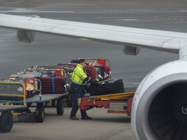 ちょうど次が我が家のスーツケース。丁寧に扱ってくれよ＾＾；