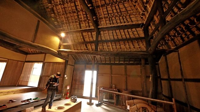 台所の高い天井