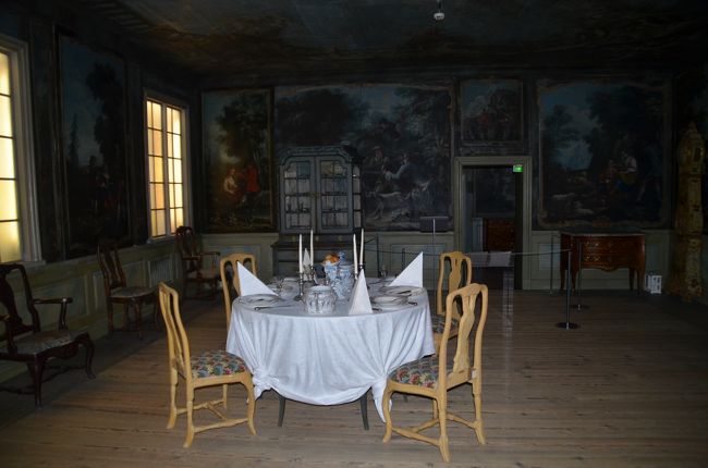 国立博物館の家具類の展示品