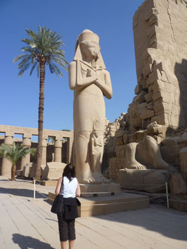 ファラオの像。たぶん。<br />誰かは忘れました。<br /><br />