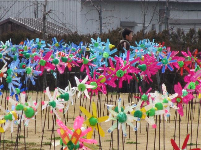 ペットボトルの風車 平塚花菜ガーデン 開園２周年 平塚 大磯 神奈川県 の旅行記 ブログ By あんみつ姫さん フォートラベル