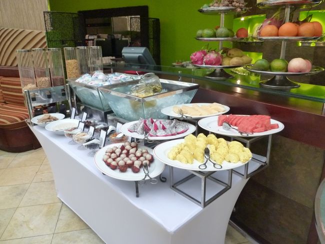 最後の朝食です。