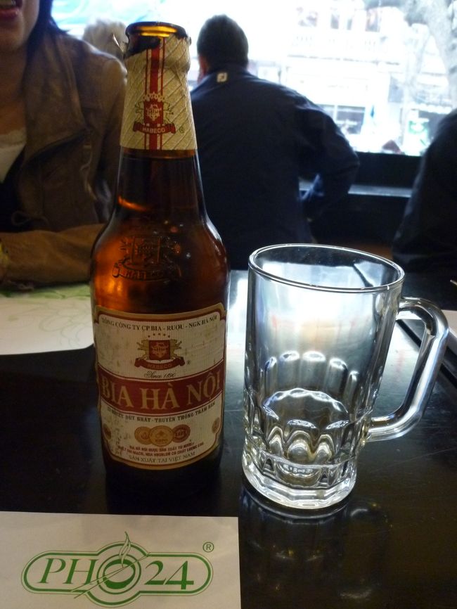 ここの他のいビールは大瓶だった。