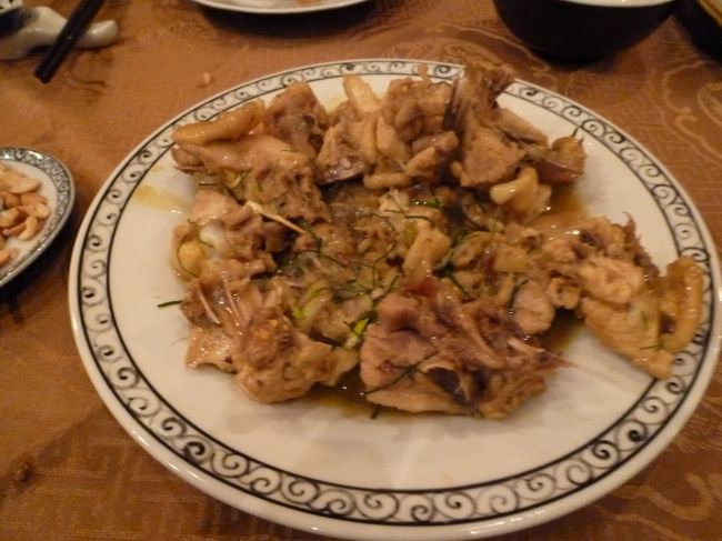 鳥のから揚げ<br />※骨付きのぶつ切りを揚げているので食べにくかったですが味はグー！！