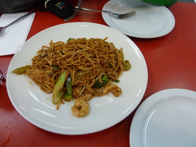 頼んだのは、焼きそばと