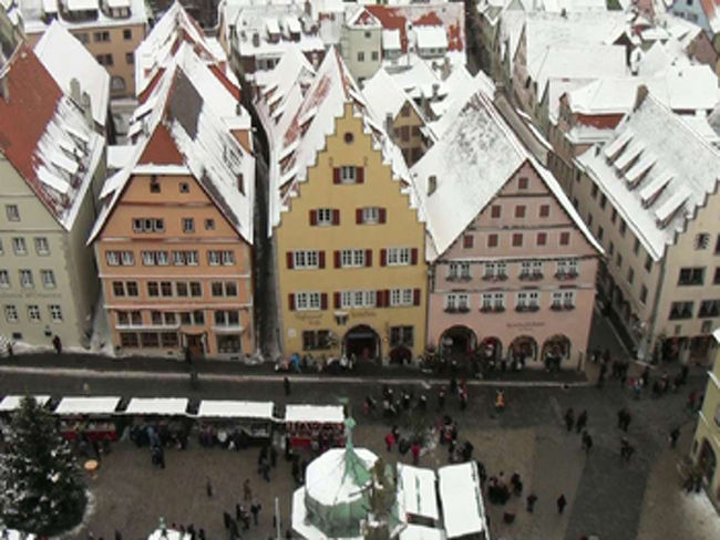 市庁舎の塔からの眺め