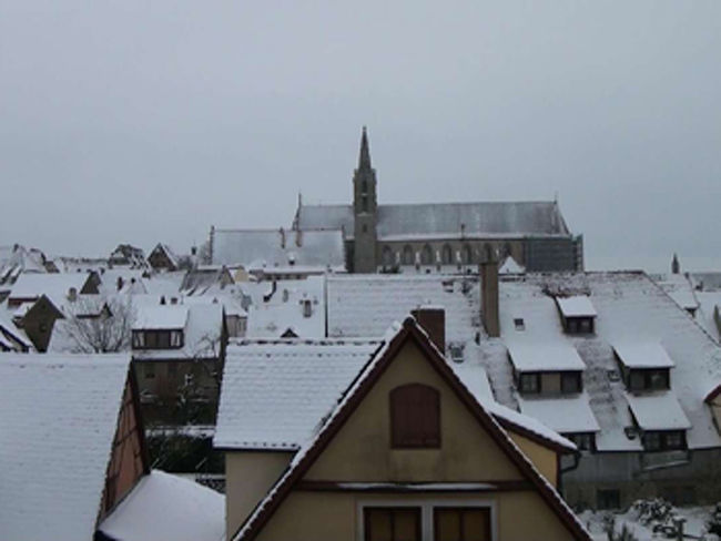 城壁から見た聖ヤコブ教会