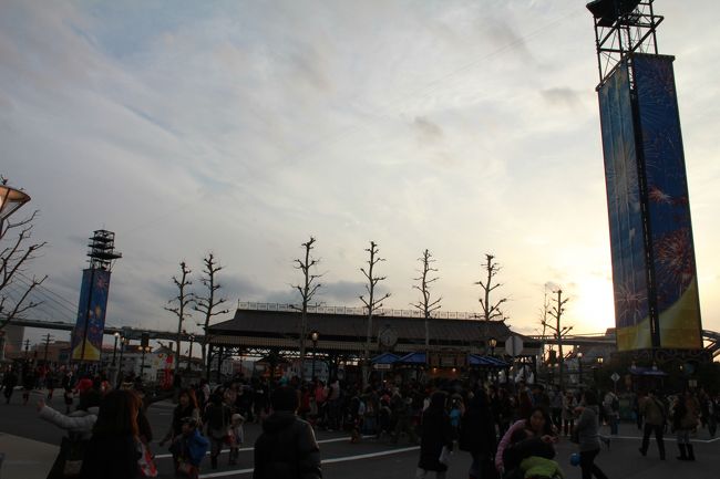 そして…<br /><br />ユニバーサルスタジオの<br /><br />夕暮れどき。。。