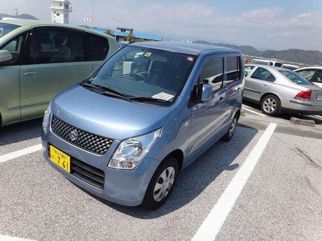 紹介が遅れました・・・<br />今回の相棒は軽　スズキワゴンＲ<br />（Ｓクラスに空きがなかったもので）<br /><br />隣が近い！！けど、天井高くて<br />狭さは全く感じず・・・<br />軽自動車も進化してますねぇ