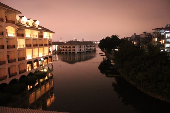 これは友達の部屋からの景色。<br />