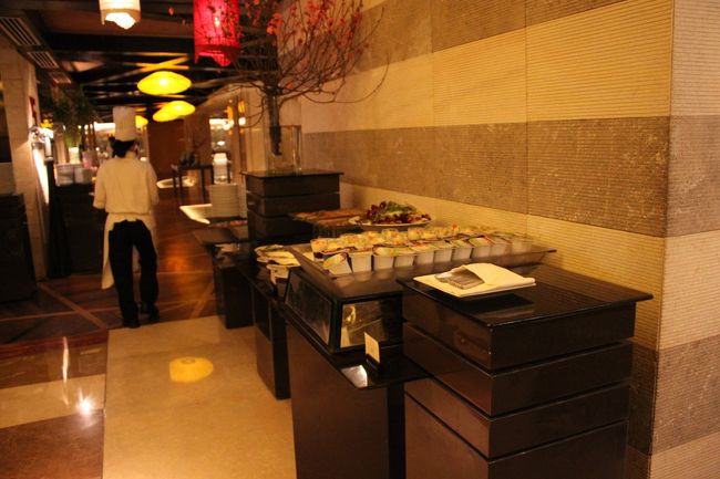 朝のバイキングの一部