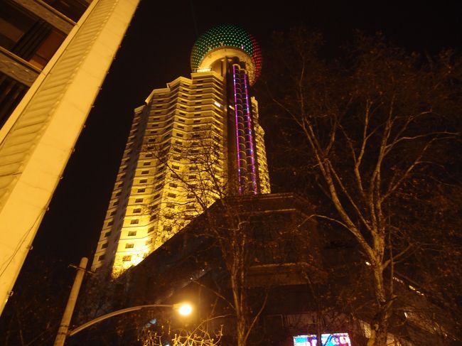 ④漢口　旧漢口租界地にある宿泊したホテル【武漢江城明珠豪生大酒店】