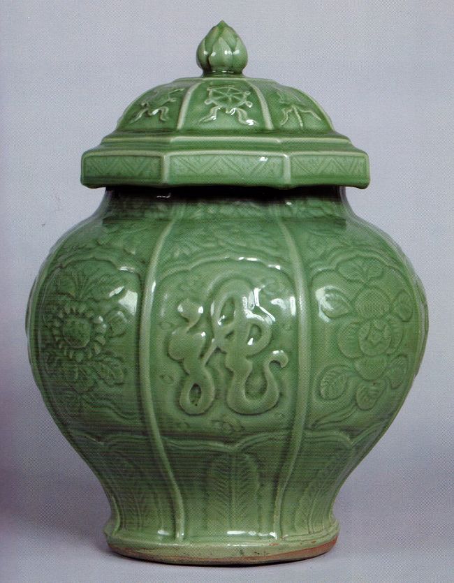 中国　影青　青白磁　水注　執壷　時代箱付　V　R6482 元時代 龍泉窯青磁壷 天龍寺 （鎌倉買取品）