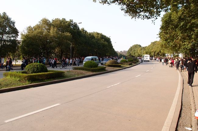 武昌　「武漢大学」<br /><br /><br />　【桜園路】