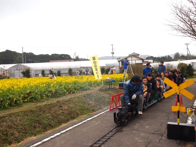 今日は、無料で楽しめるミニＳＬの試乗会をやってました。<br />こういうの子供が好きですよね。