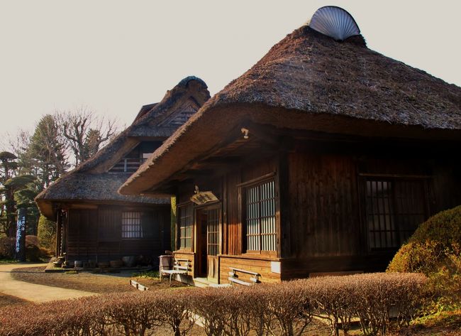 忍野八海c 榛の木林資料館;古民家を訪ねて ☆富士山の眺めと底