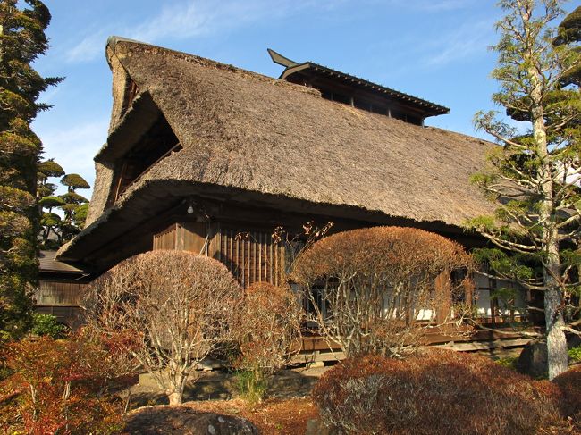 油彩画/風景画　山梨県　忍野村にて　田舎　富士山　茅葺き屋根 油彩画/風景画 山梨県 忍野村にて 田舎 富士山 茅葺き屋根