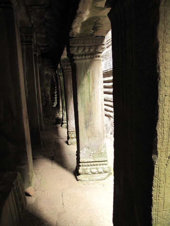 回廊の様子。<br />