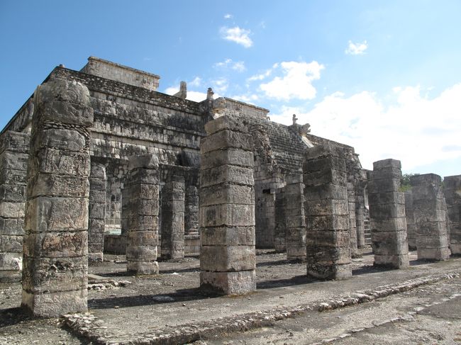 戦士の神殿。<br />上部に生贄の祭壇があるが、現在、そこまで登ることはできない。<br />