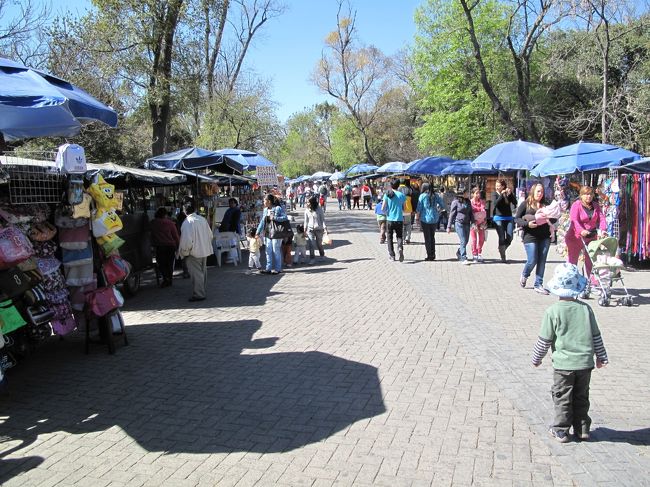 国立宮殿を見た後、メトロでチャプルテペック公園に向かう。<br />目指すは国立人類学博物館だ。<br />公園を進んで行くと怪しい男に道を阻まれる。<br /><br />軽くかわして先に進む。<br /><br />
