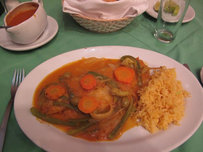 レストランを探して晩御飯。<br />