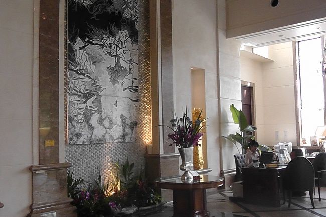 ホテルのロビーです。