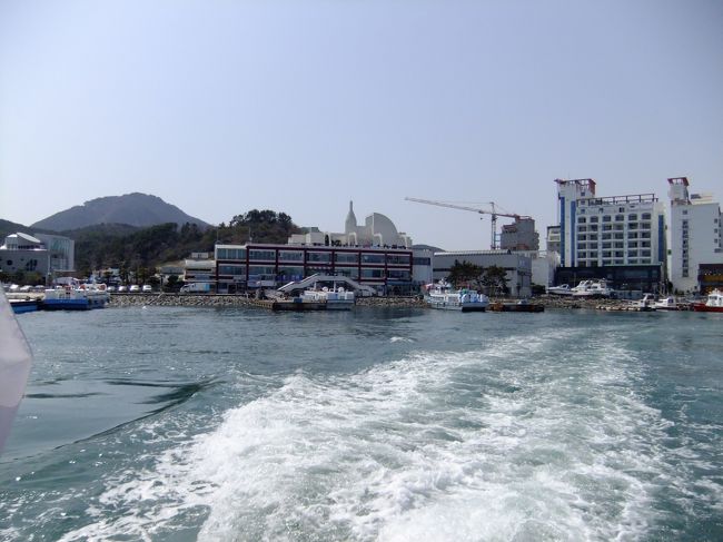 船は一路、閑山島へ