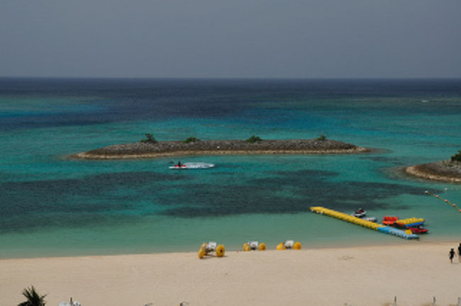 ホテルビーチ、マリンスポーツエリア。