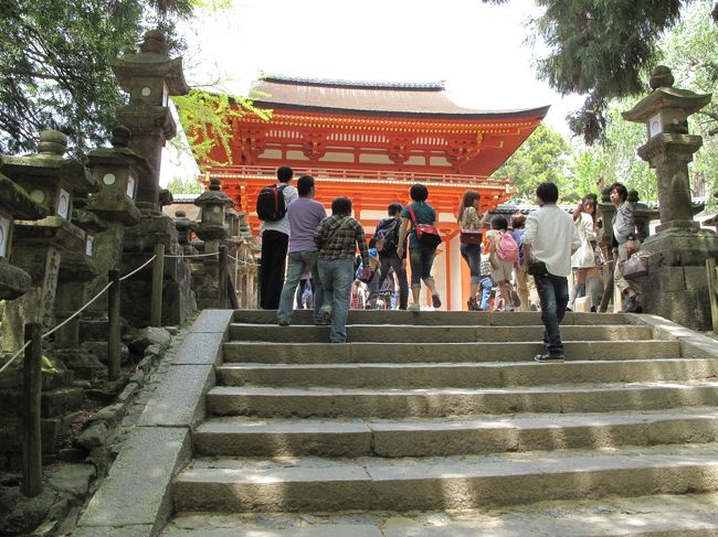 割と歩く。<br />