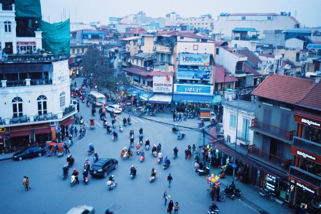 カフェからみた別の景色