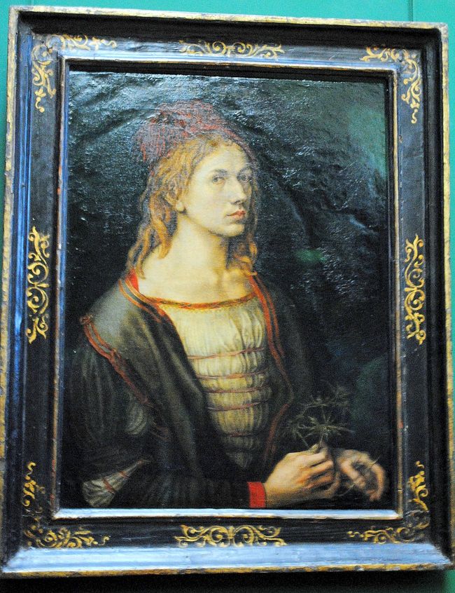 アルブレヒト・ディユーラー「自画像」。