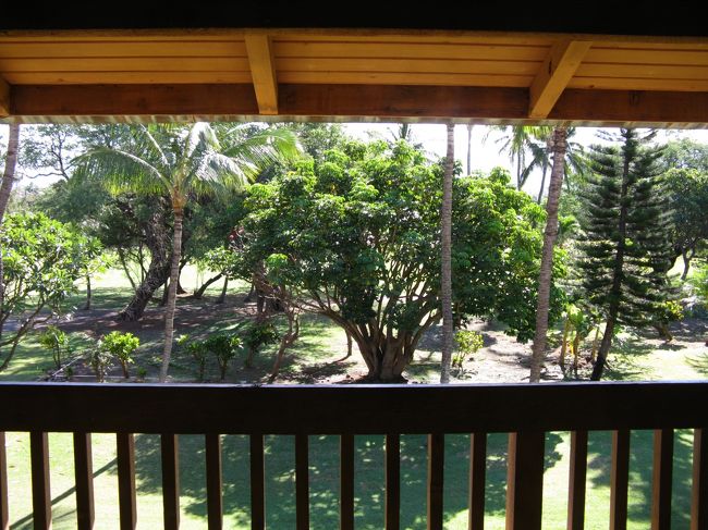 ベランダからはこんな感じです。