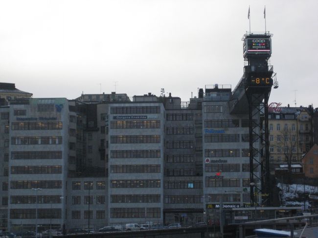 只今の気温ー８度