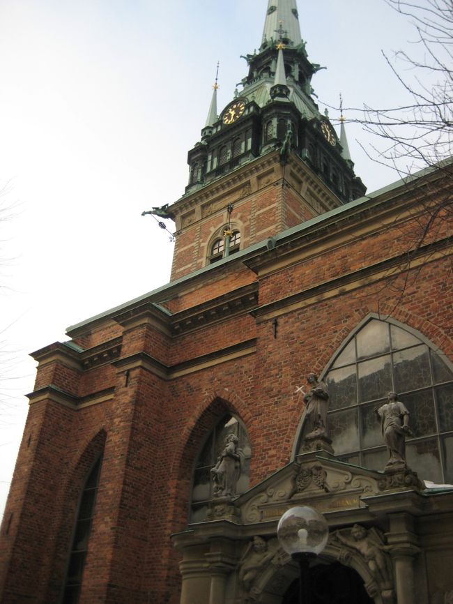 ドイツ教会<br /><br />バイキングの時代が終わり、ドイツ人達が通商利権を求めて、ストックホルムにも多くやってきました。ドイツ人達が基金を出し合い築いた教会です。<br />