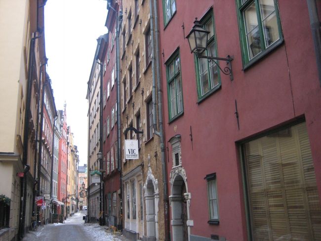 明るい時に歩く”ガムラ・スタン”は、また夕暮れ時と違う雰囲気です