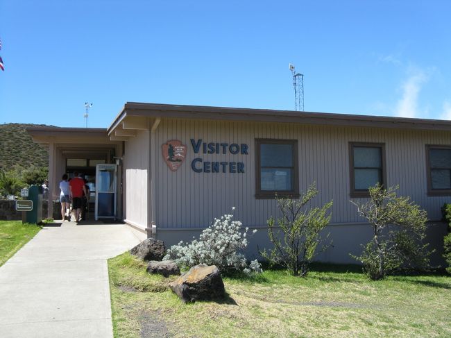 ビジターセンターに到着。といってもほとんどトイレ目的ですが。