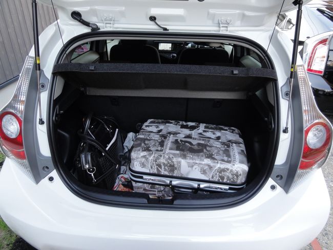 晩のフライトということで夕方に自宅を出発