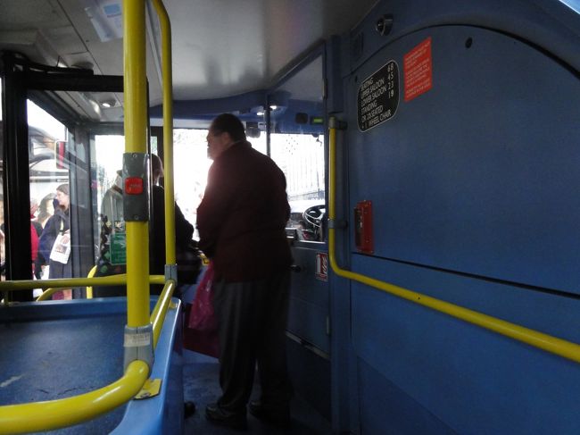 ２階建てバスに乗りました<br /><br />中はこんな感じです